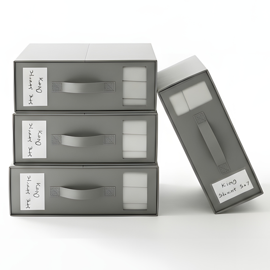 Bed Sheet Organizer and Storage | Pack of 4 Gray